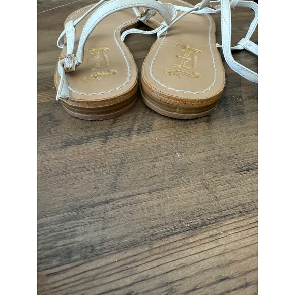 6/$25 Miss Trish For Target Seahorse Bedazzled Summer Sandals - Picture 5 of 8